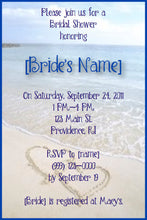 Load image into Gallery viewer, Beach bridal Shower Invitations