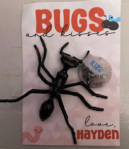 Bugs and kiss valentines