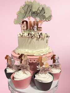 Woodland Cupcake Toppers