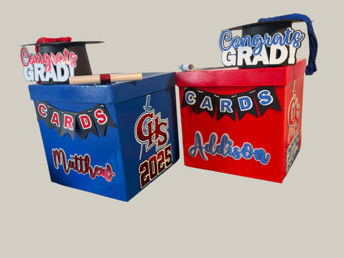 Graduation card box