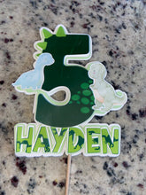 Load image into Gallery viewer, Custom Design Cake or Cupcake Topper