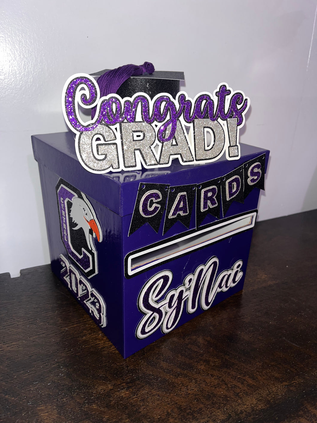 Graduation card box