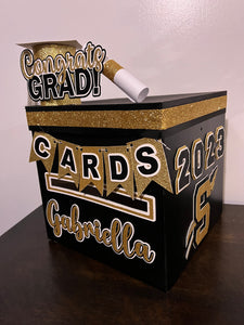 Graduation card box