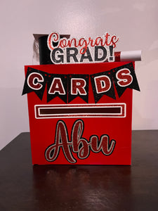 Graduation card box