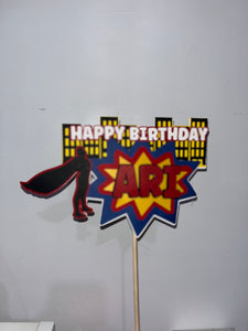 Custom Design Cake or Cupcake Topper