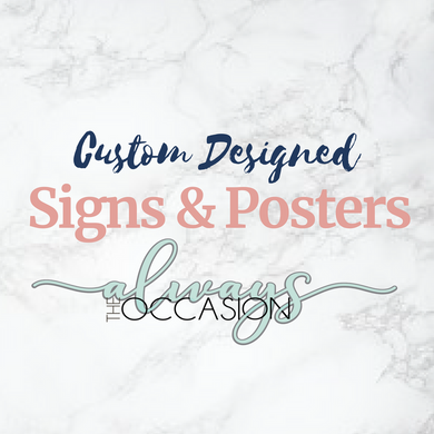 Custom Designed Posters and Board Prints