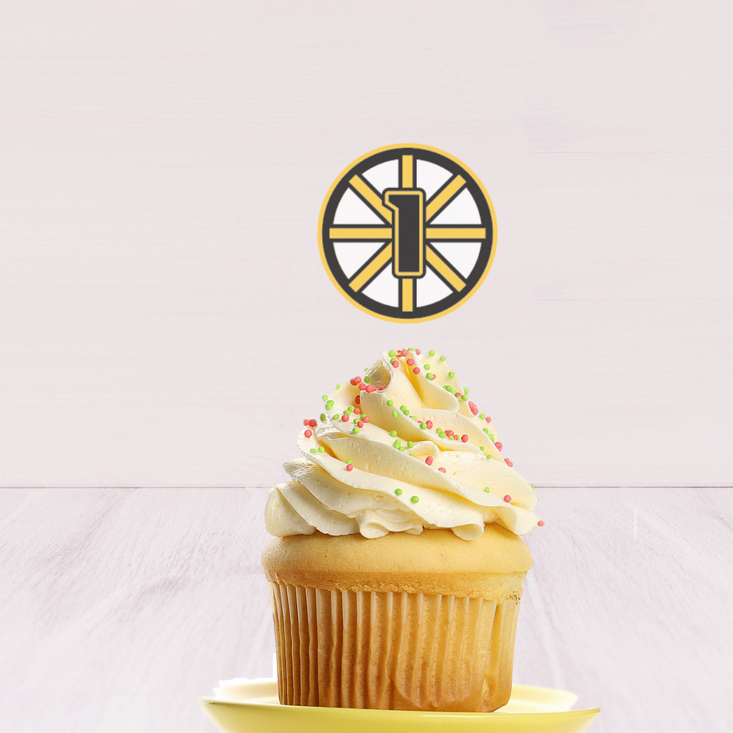 Bruins Cake or Cupcake Topper