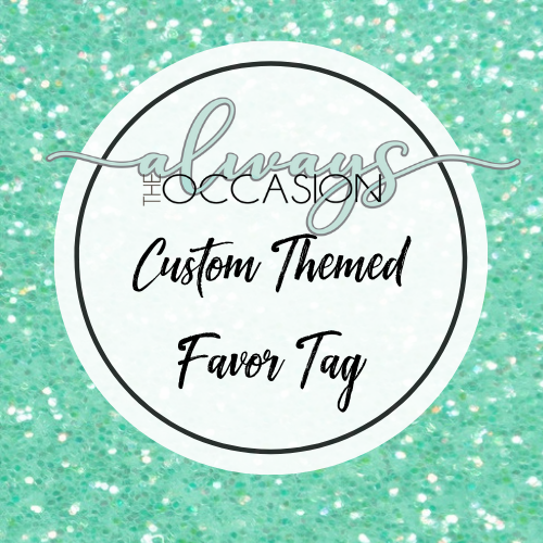 Custom Favor Tags