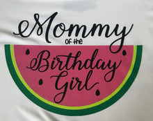 Load image into Gallery viewer, Watermelon Birthday Family Shirts