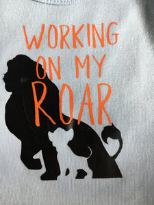 Working on my roar Apparel