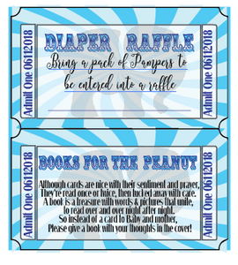 Circus Baby Shower Invitations
