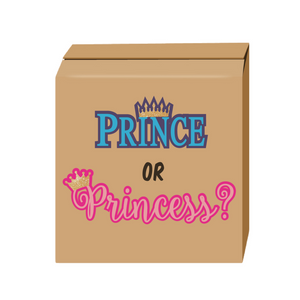 Prince or Princess Gender Reveal Box