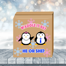 Load image into Gallery viewer, Waddle it be Gender Reveal Box