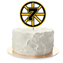 Load image into Gallery viewer, Bruins Cake or Cupcake Topper