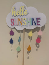 Load image into Gallery viewer, Hello sunshine cake toppers