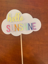 Load image into Gallery viewer, Hello sunshine cake toppers