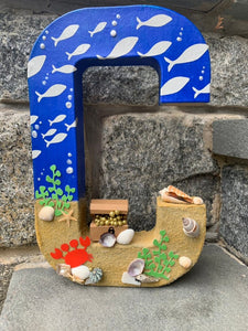 Under the Sea Stand up letters