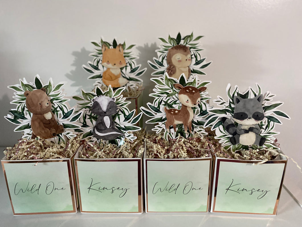 Woodland Animal Centerpieces