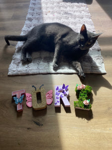 Garden Floral Stand Up Letters