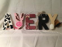 Load image into Gallery viewer, Farm Theme Stand Up Letter