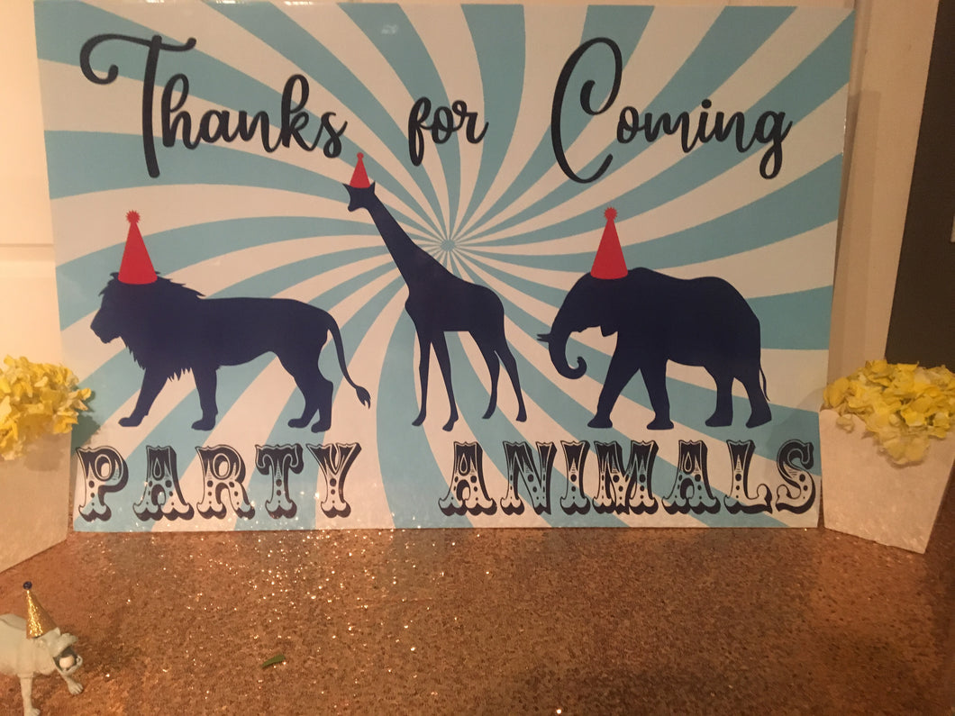 Party Animal Poster