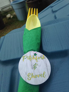 Themed Utensil Roll Ups
