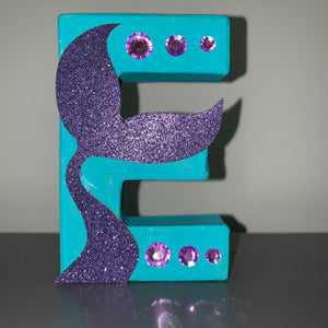 Mermaid Theme Stand Up Letters