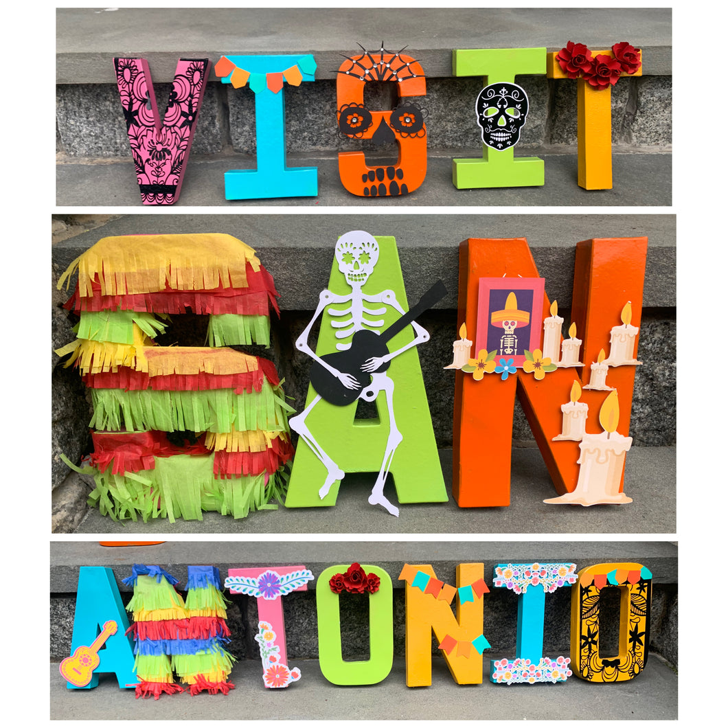 Fiesta Stand Up Letter