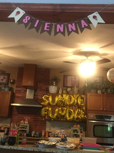 Sweets Themed Banner