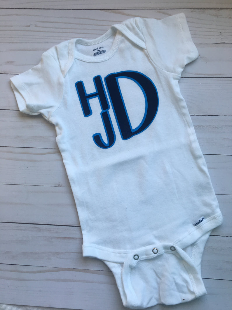 Monogram Onesie
