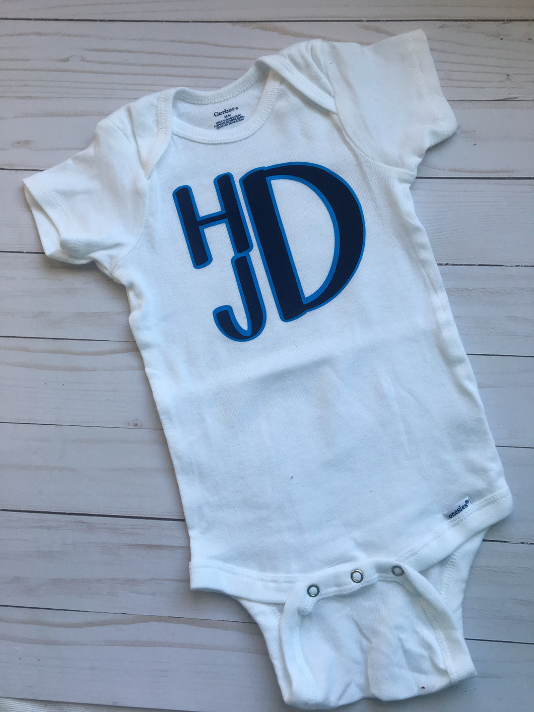 Monogram Onesie